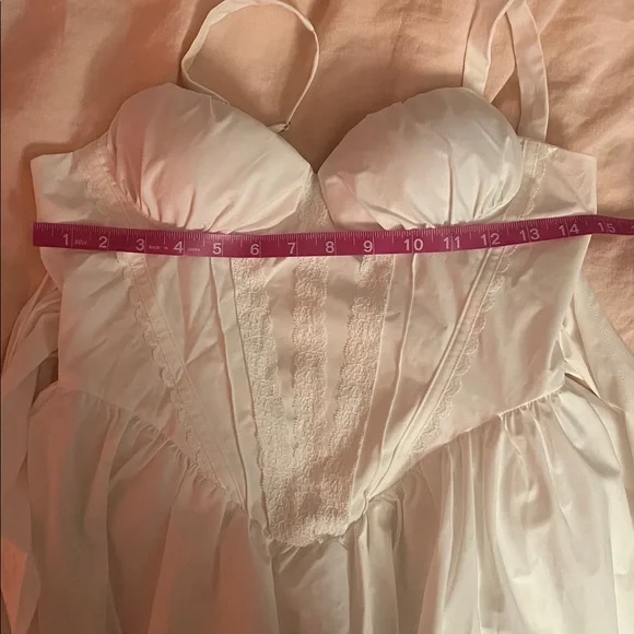 sthcute Corset Cottage Victorian fairy mini dress Small - Picture 6 of 6